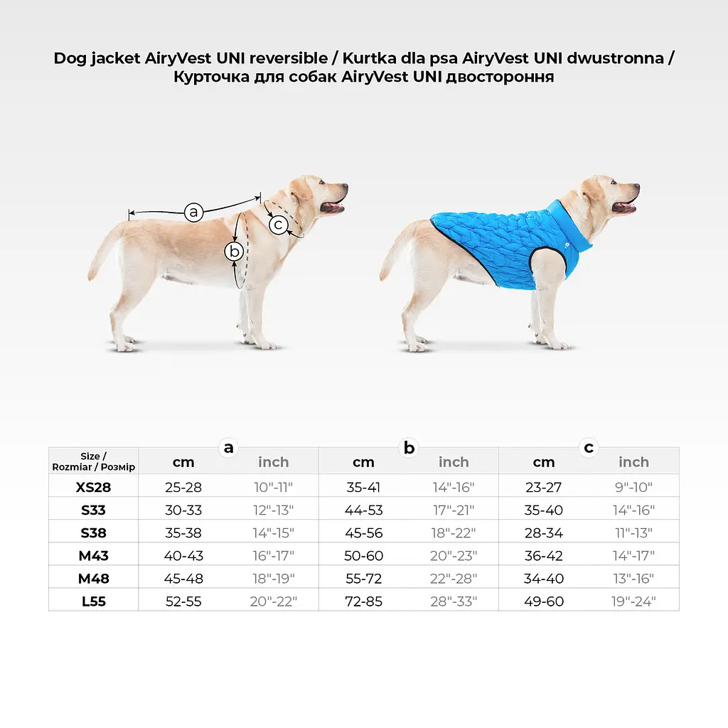 Куртка двухсторонняя AiryVest Uni размер S 38 голубовато-черная   - фото 2