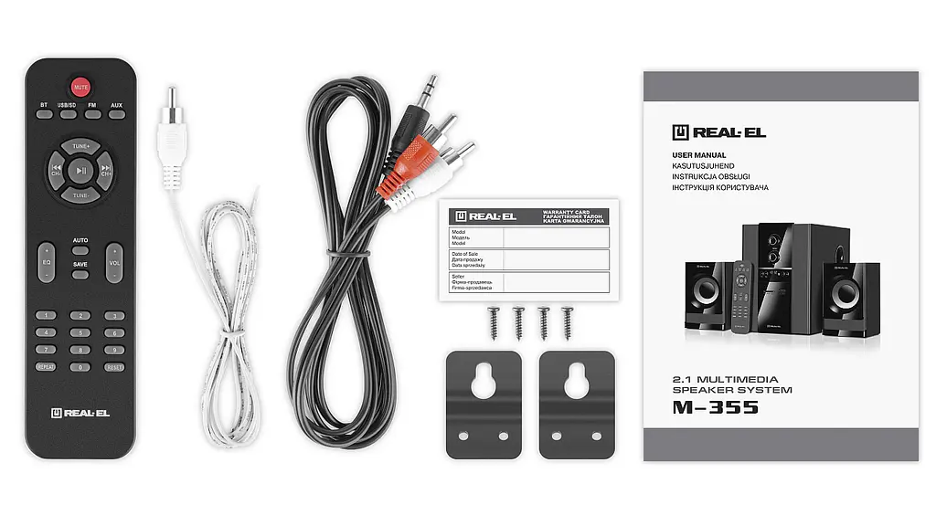 Акустична система Real-El M-355 Black - фото 9