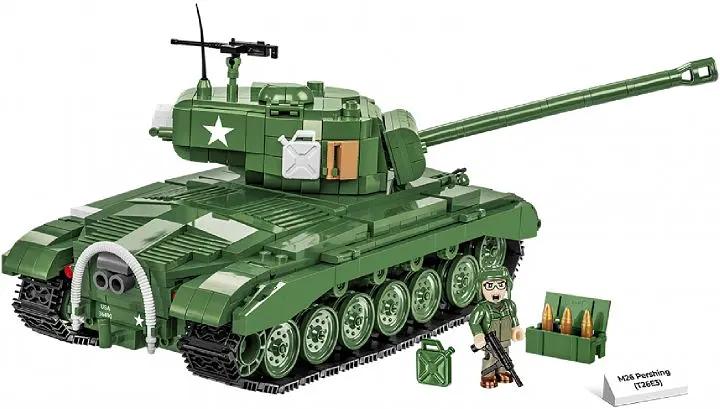 Конструктор Cobi Танк M26 Pershing T26E3, масштаб 1:28, 904 детали (COBI-2564) - фото 7
