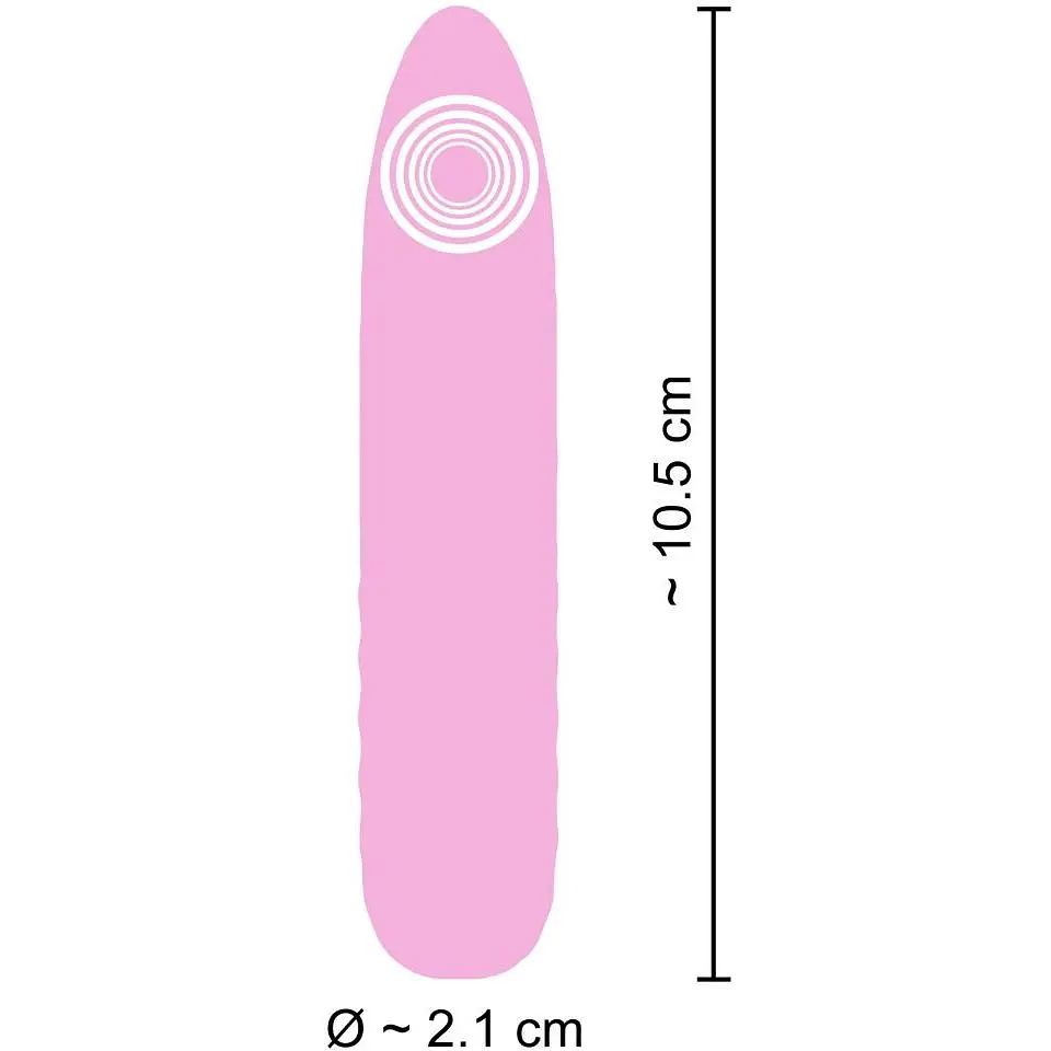 Мінівібратор Cuties Mini Vibrator Rose 5G - фото 7