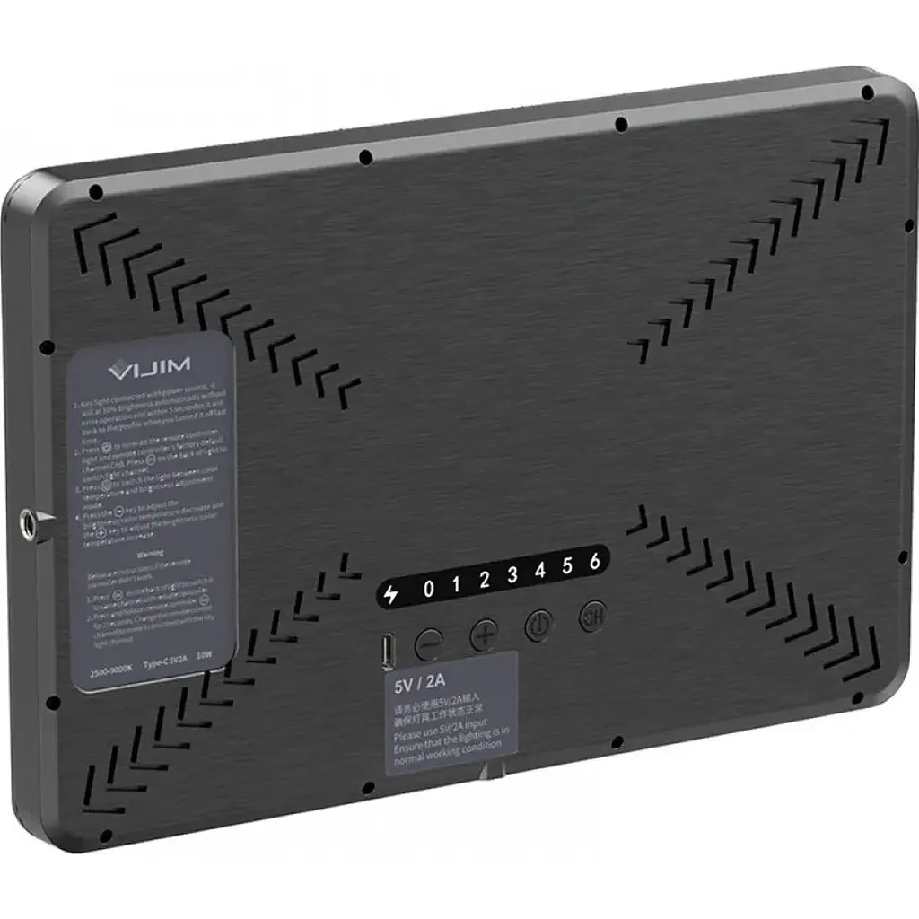 Светодиодная панель Ulanzi Vijim K20 11" на стойке 80 см 2500-9000К [104108] - фото 7