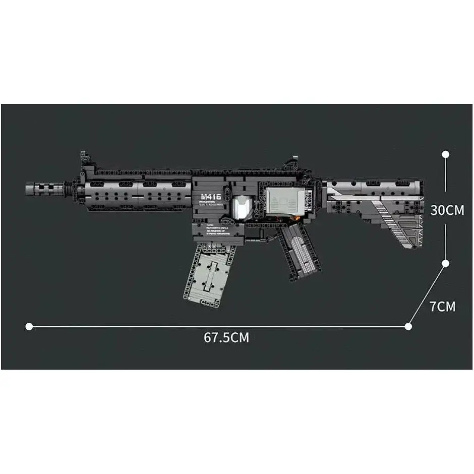 Конструктор Reobrix Штурмова гвинтівка M416 (77004) [160307] - фото 4