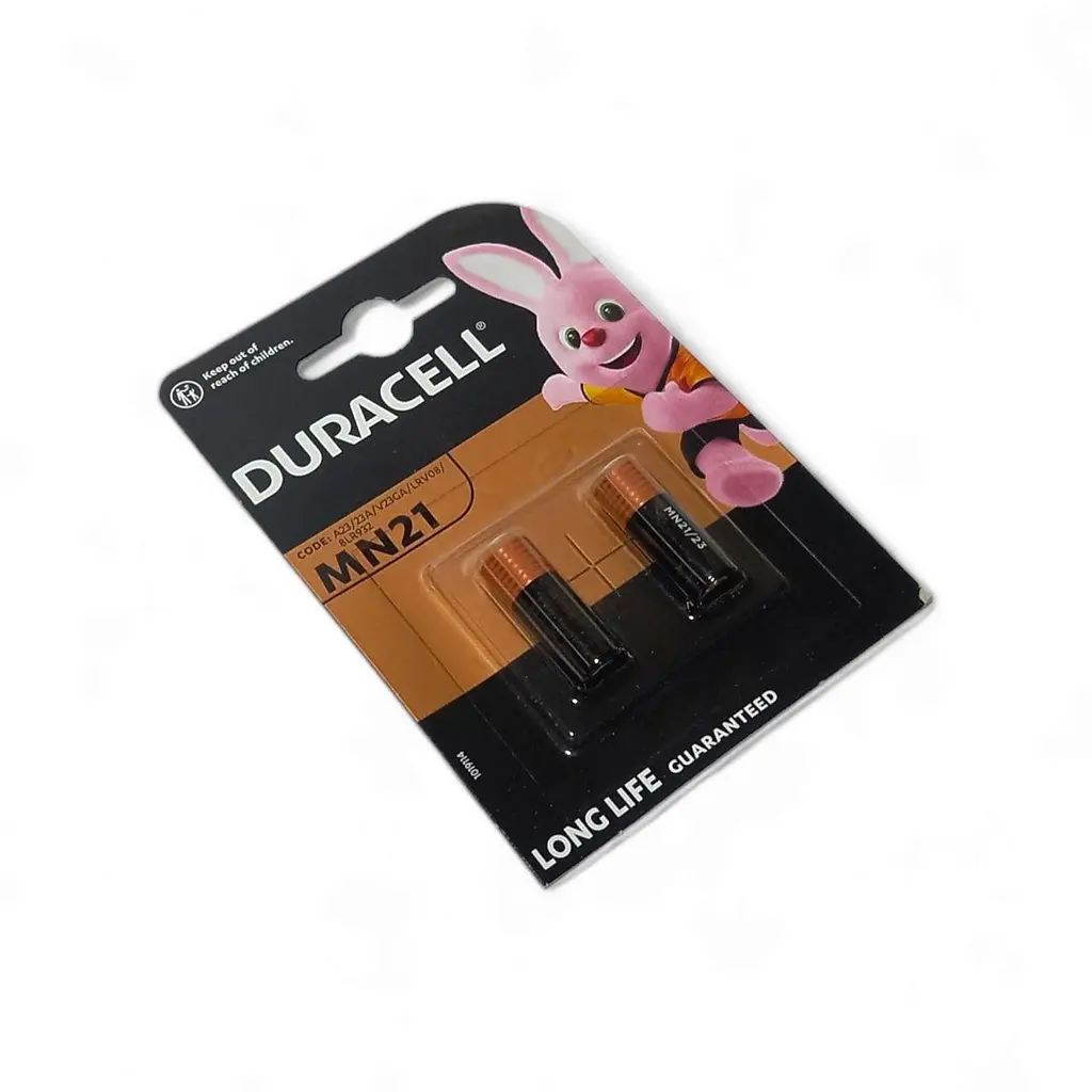 Батарейка Duracell MN21 (A23) Alkaline 2 шт. (1664946465) - фото 2