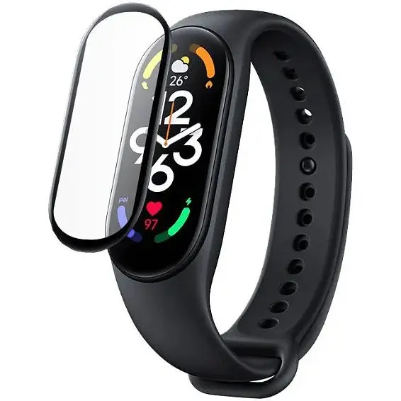 Захисна плівка DK для Xiaomi Mi Band 7 Composite Film box (014710) (black) - фото 4