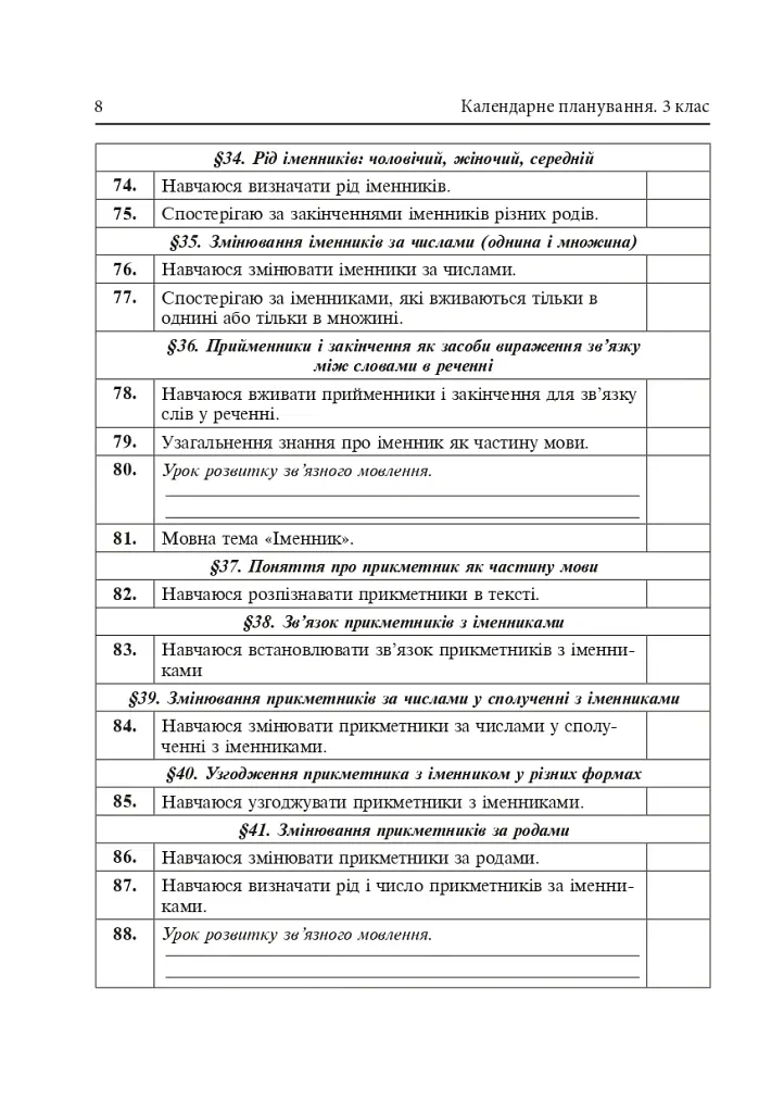 Календарне планування. 3 клас - Наталя Будна - фото 9