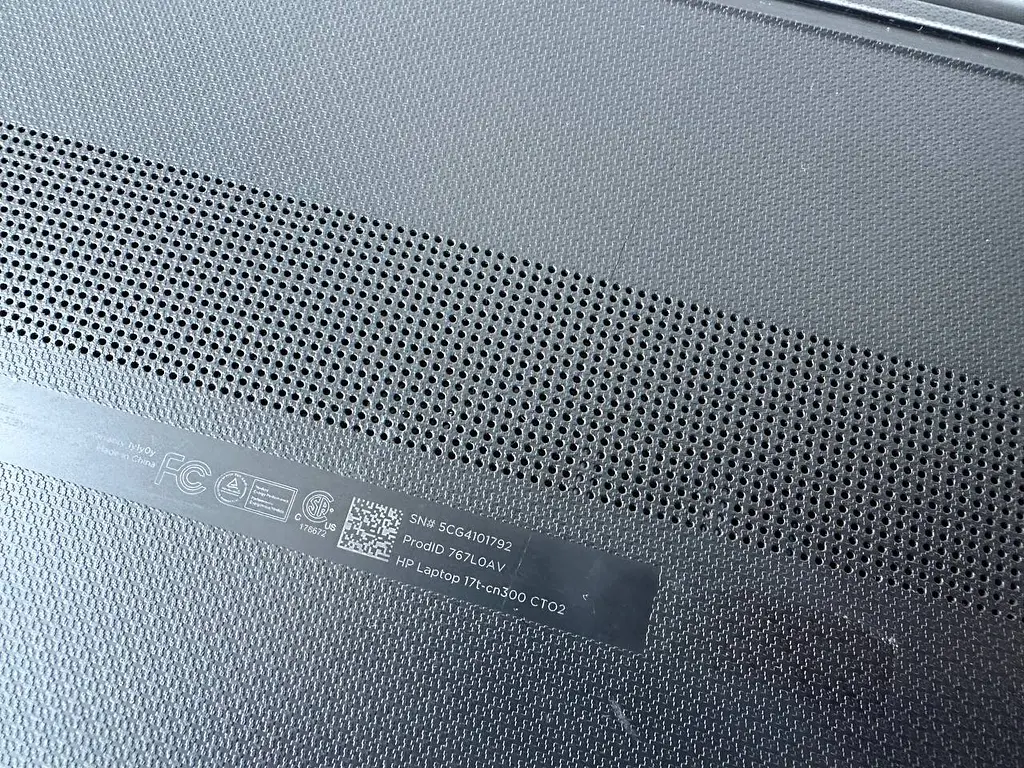 Ноутбук HP Laptop 17t-cn300 17.3" (i7-1355U / 32GB / SSD 512GB / 1920x1080 IPS) б/в - фото 11