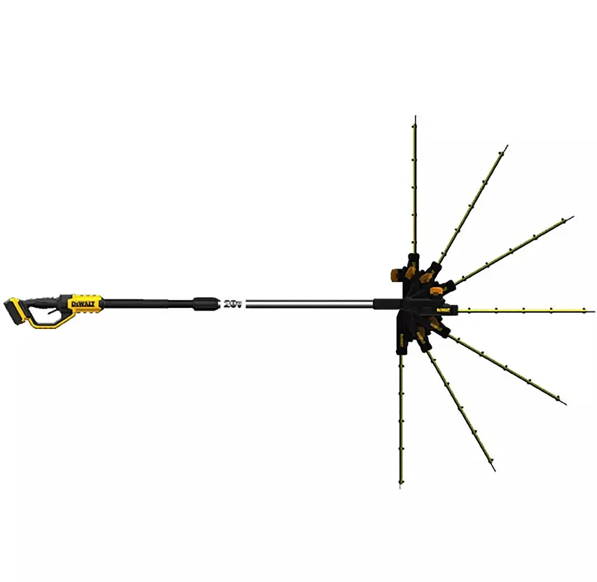 Кущоріз акумуляторний DeWalt без АКБ та ЗП DCMPH566N - фото 3