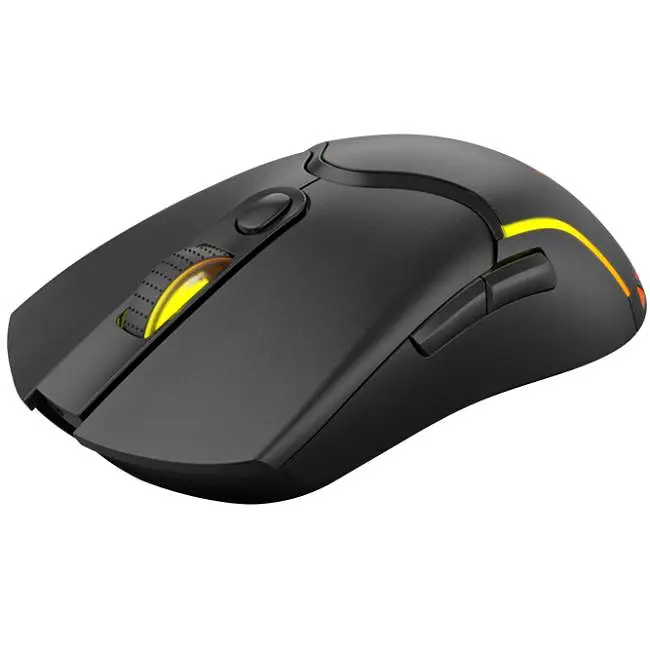 Мишка Xtrike Me GW-610, ігрова бездротова 8000dpi., 7кн., RGB, чорна - фото 2
