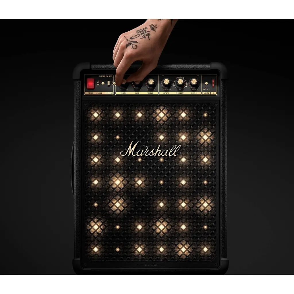 Акустика Marshall Bromley 450 Black And Brass (1008199) [171218] - фото 10