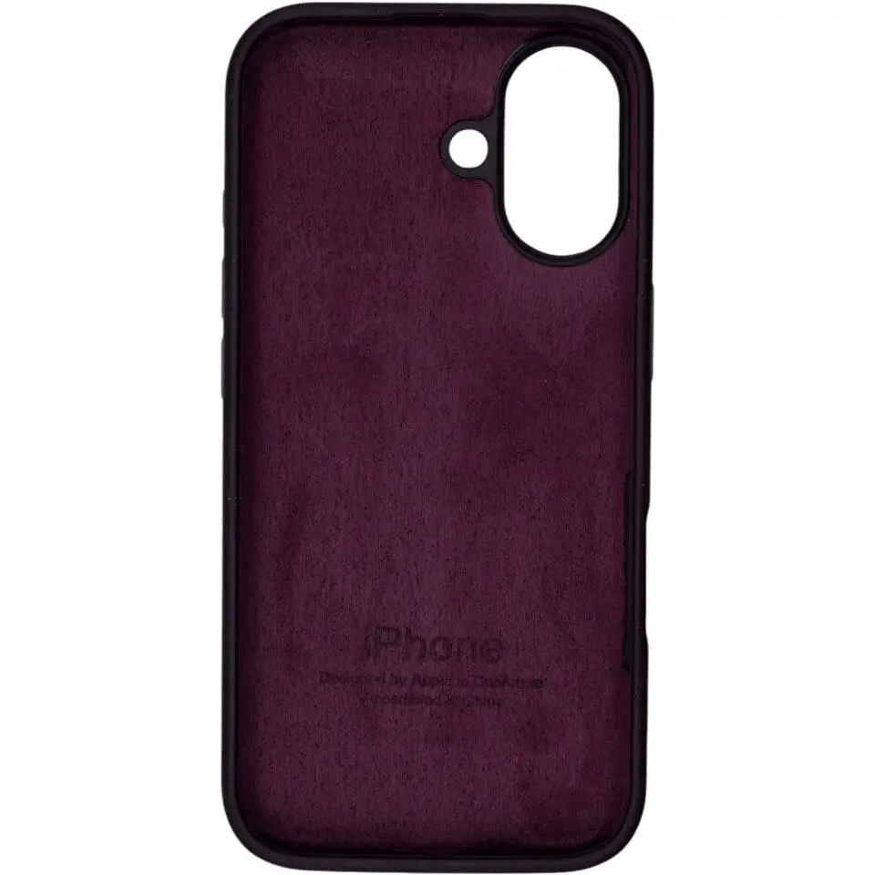 Чохол Silicone Case для Apple iPhone 17 Berry Purple AA [145480] - фото 2