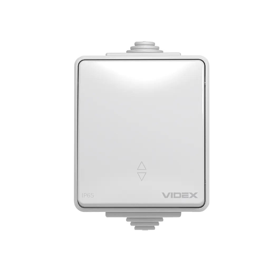 Перемикач Videx BINERA IP65 зовнішній 1кл прохідний (BINERA IP65 наружный 1кл проходной) - фото 2