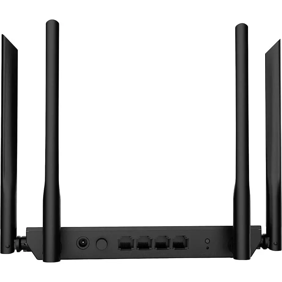 Роутер Netis N3D, Wi-Fi 5 (802.11ac), 2.4GHz/5GHz, до 1200 Mb/s, LAN 4x100 Mb/s, 4 зовнішні антени (N3D) - фото 4
