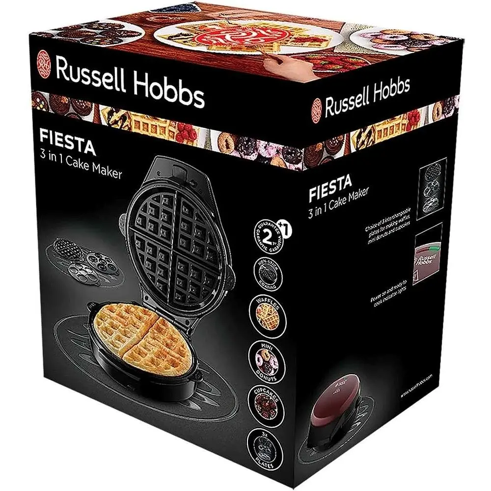 Мультимейкер Russell Hobbs Fiesta 950 Вт бордо (24620-56) - фото 3