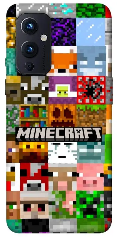 Чохол Demsky Minecraft collage для OnePlus 9