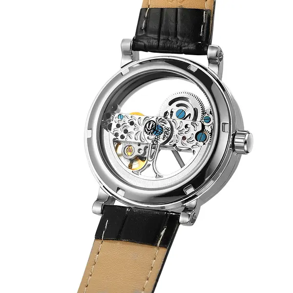 Наручний годинник чоловічий Forsining Air Silver Сріблястий (516) - фото 8