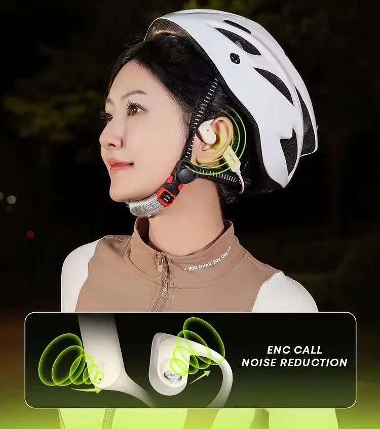 Беспроводные костные наушники Langsdom BE-10 Pro черный 32 Гб - фото 9