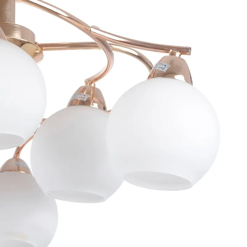 Люстра потолочная Brille классическая E14 60W G (LK-176C/6) - фото 3