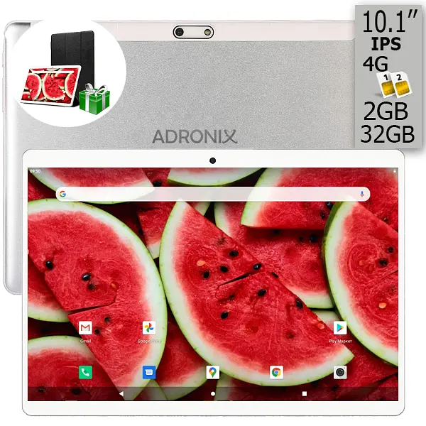 Планшет-телефон Adronix S 232 LTE 2/32 Silver - фото 2