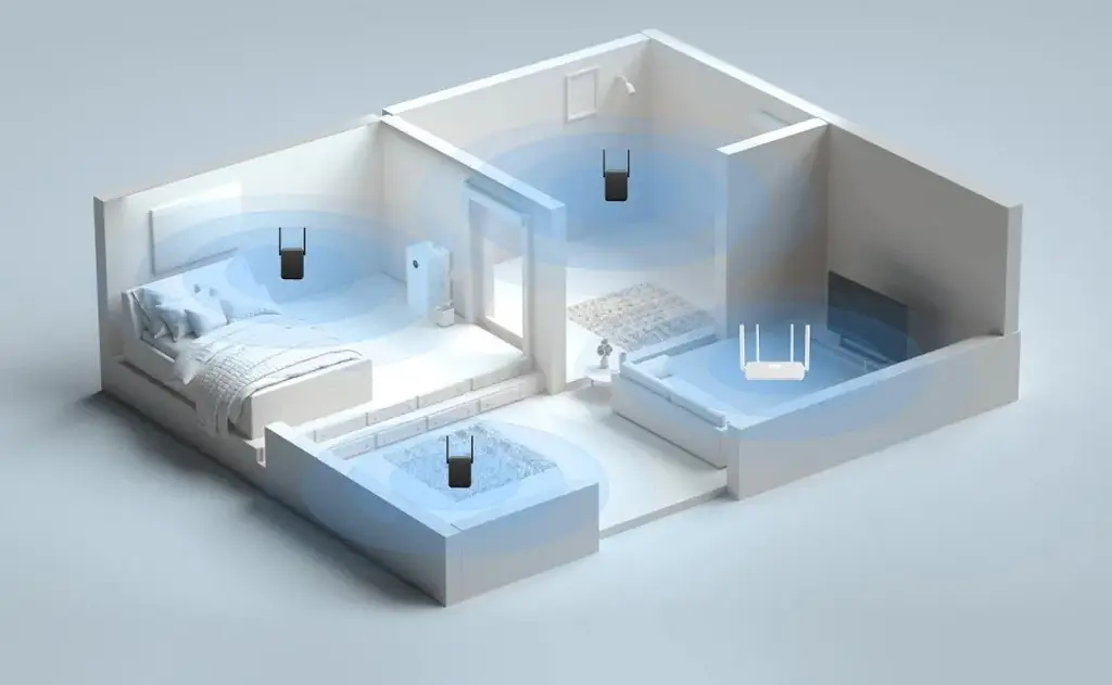 Ретранслятор Wi-Fi сигнала Xiaomi Mi WiFi Range Extender AC1200 (DVB4270GL) [59332] - фото 4