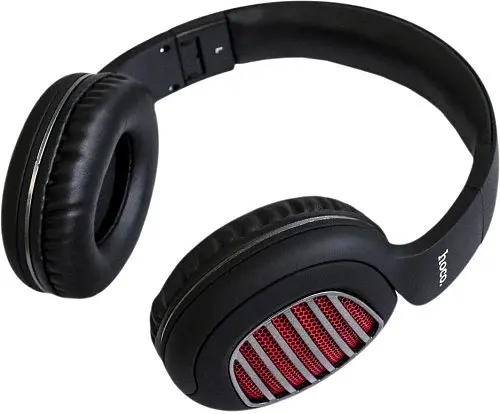 Навушники бездротові Hoco W23 Brilliant Sound Bluetooth стерео гарнітура чорна - фото 2