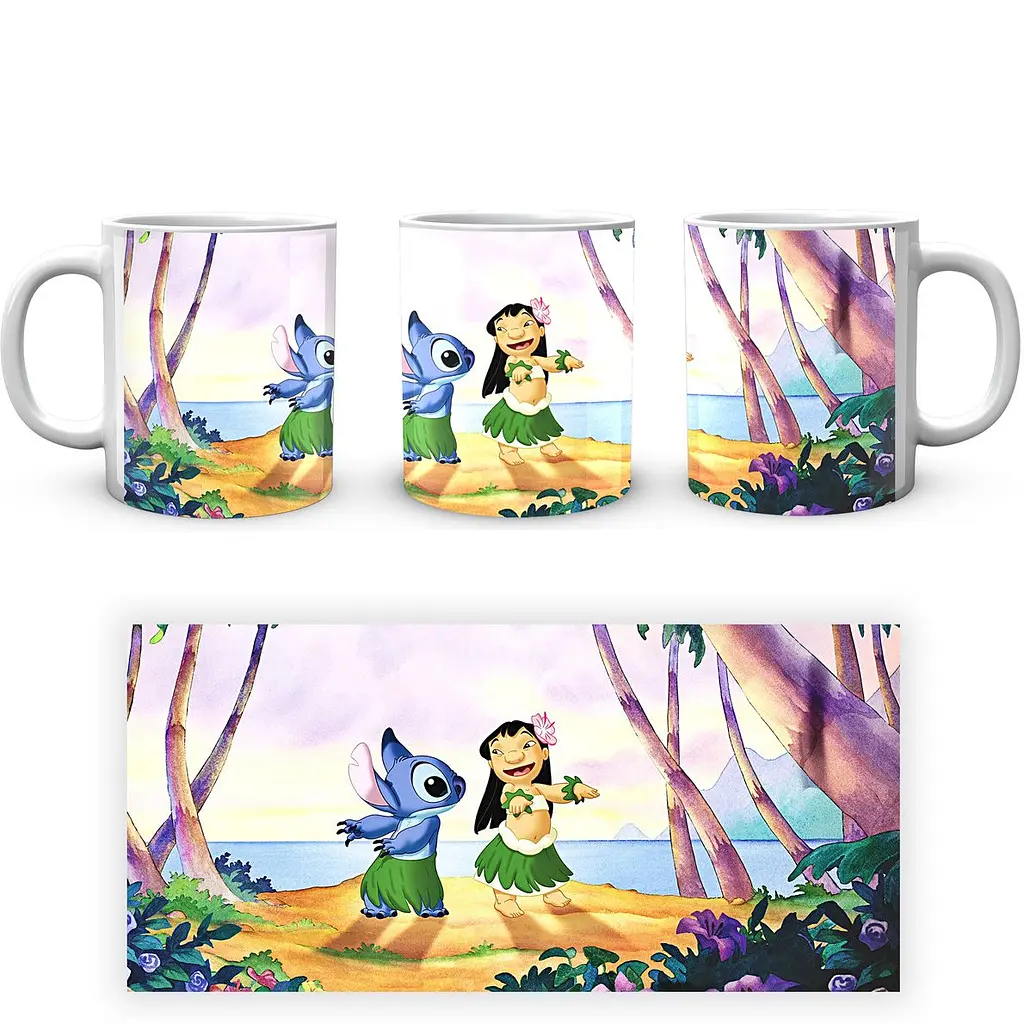 Кружка GeekLand Lilo and Stitch Лило и Стич LS 02.15 330 мл белая - фото 4