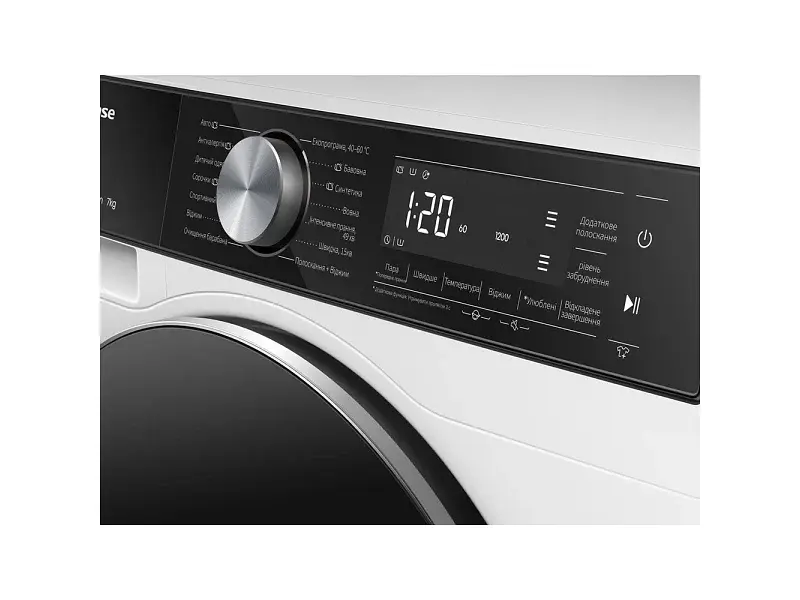 Пральна машина автоматична Hisense WF5S7041BW/UA - фото 4