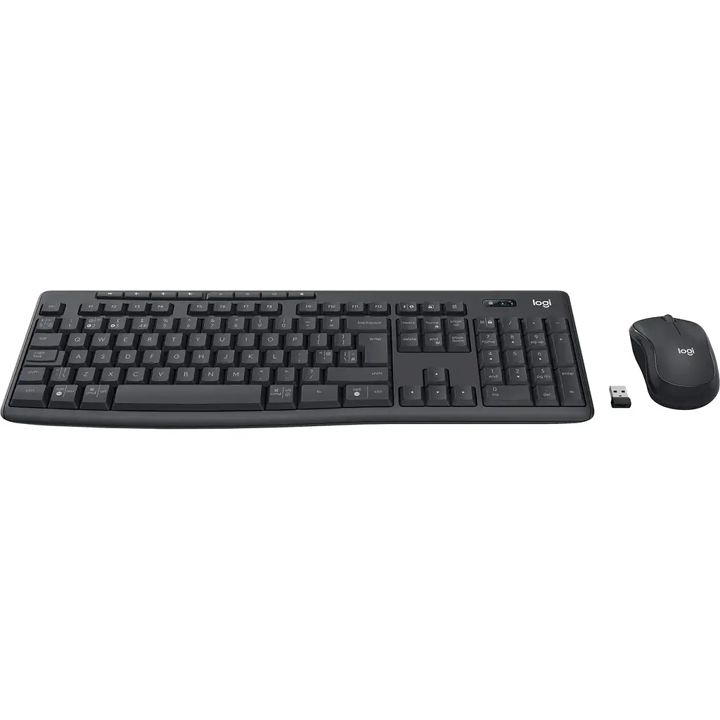Комплект (клавіатура + миша) Logitech MK370 Wireless Combo Graphite (920-012077) [96068] - фото 4