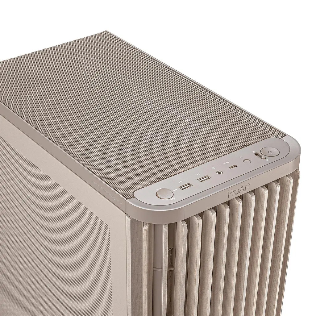 Корпус Asus ProArt PA401 Wood Edition — Mesh Beige (90DC00M7-B39000) - фото 9