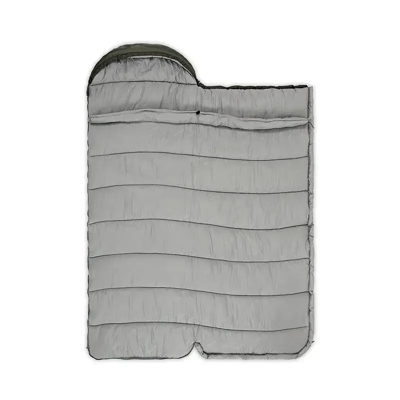 Спальник з капюшоном Naturehike U350 NH20MSD07, (1°C), лівий, коричневий - фото 2