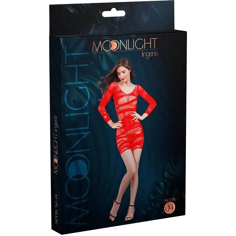 Платье Moonlight Model 04 Red One size - фото 2