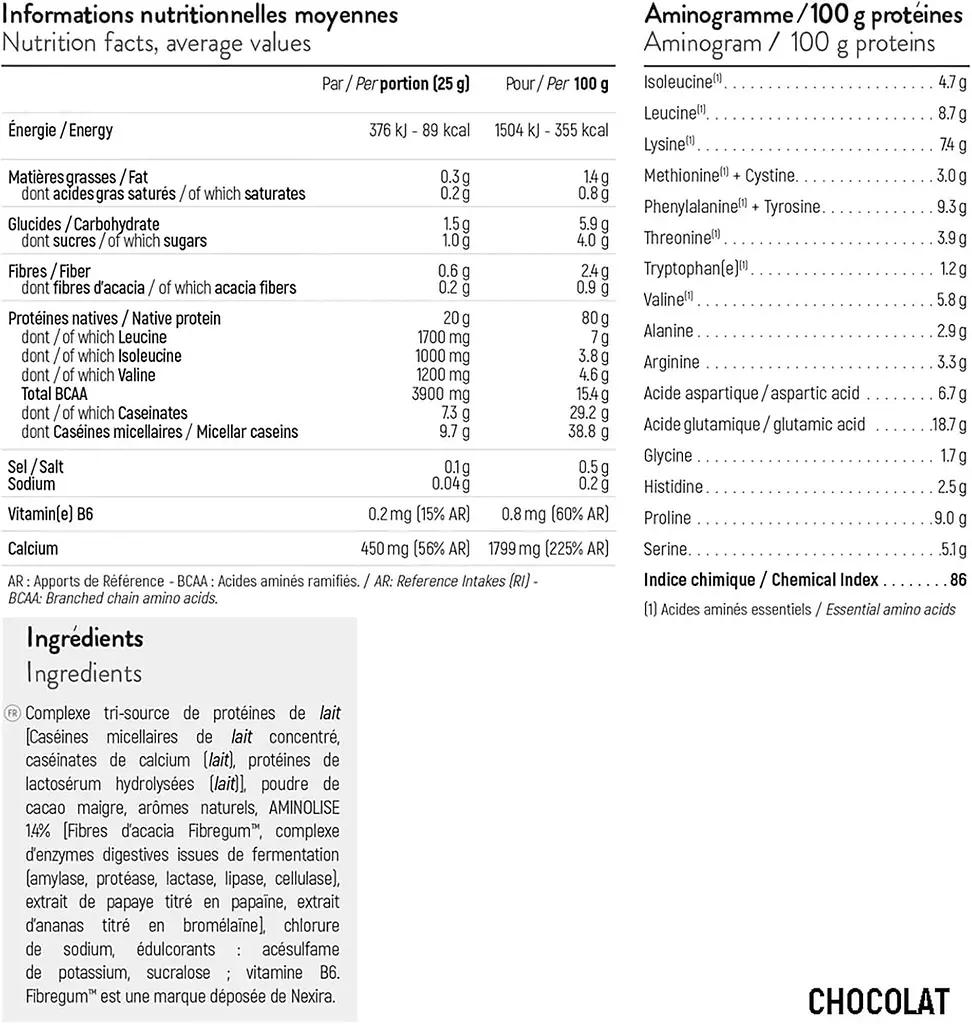 Протеїн STC Nutrition Micellar Casein Chocolat 750 г - фото 2
