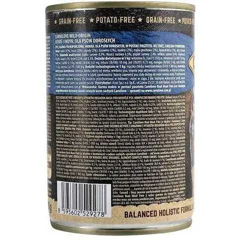 Влажный корм Carnilove Salmon & Turkey для собак лосось и индейка 400 г - фото 3