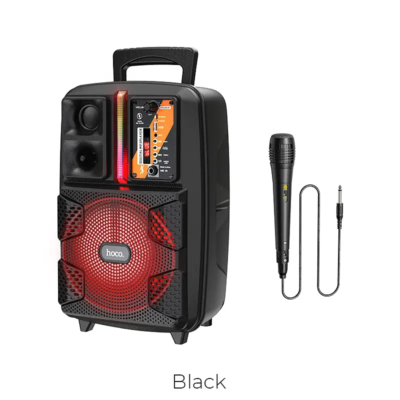 Портативная акустика Hoco BS37 Dancer outdoor wireless speaker BT5.0 c FM - фото 2