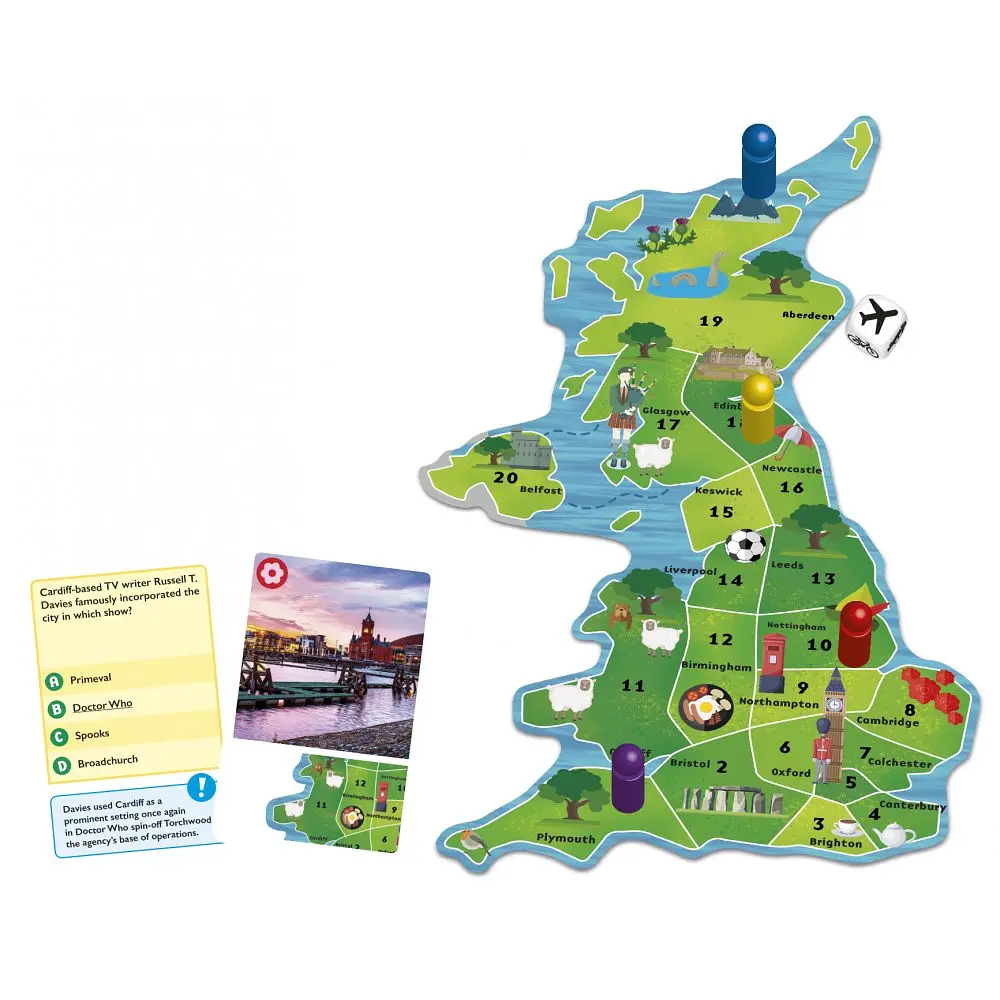 Настольная игра Tactic Я люблю Британию, англ. язык (58139) - фото 3