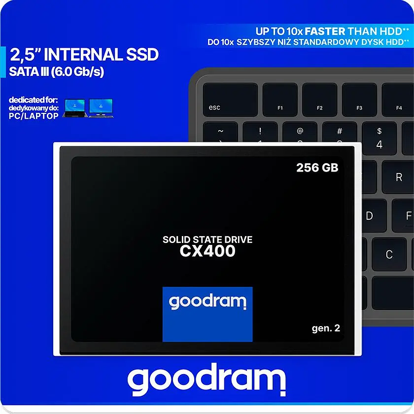 SSD накопичувач Goodram CX400 Gen.2 256GB (SSDPR-CX400-256-G2) [100645] - фото 7