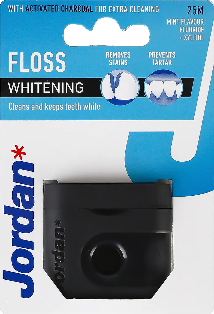 Зубна нитка-флос Jordan Whitening, 25 м - фото 4