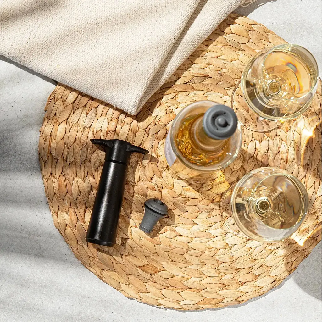 Набор для хранения вина Vacu Vin Original Wine Saver Black 3 предмета (Q5128) - фото 8
