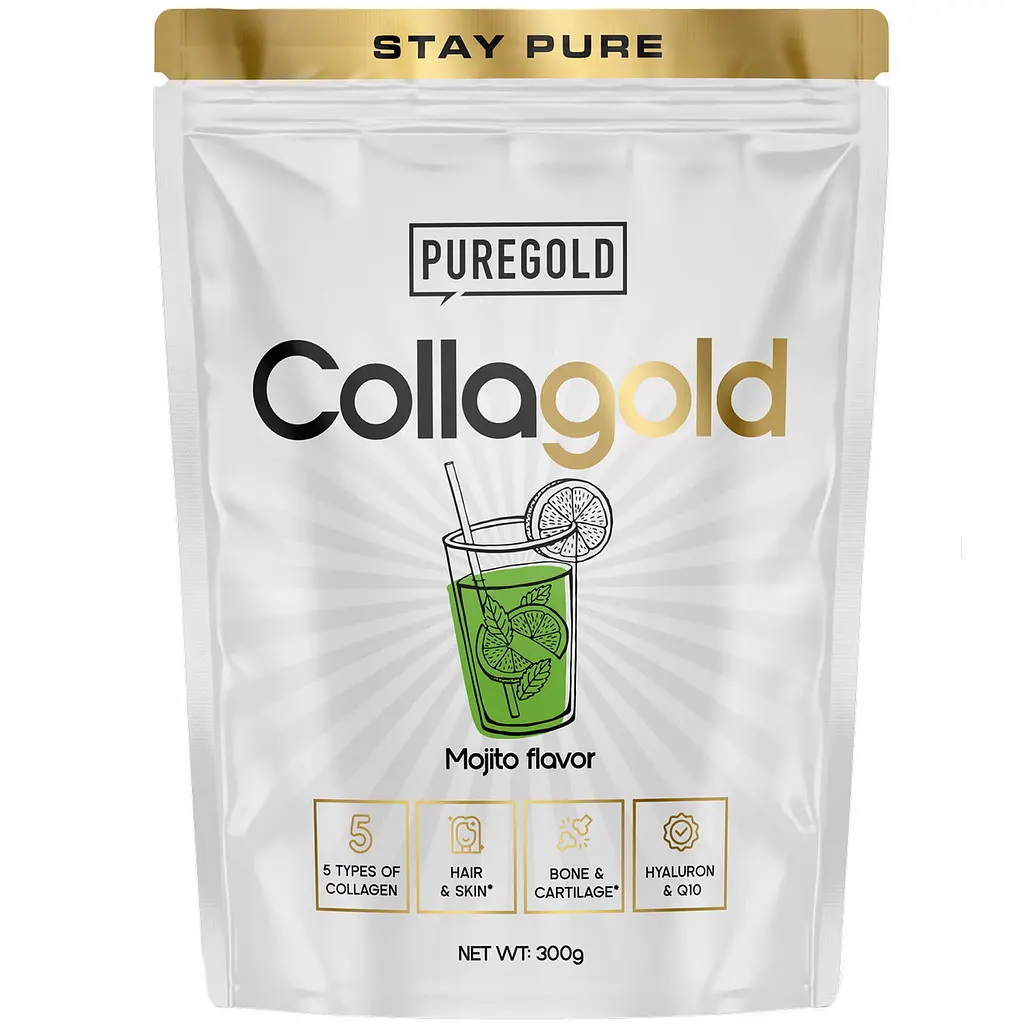Дієтична добавка Pure Gold Колаген Collagold Коктейль Мохіто 12 г