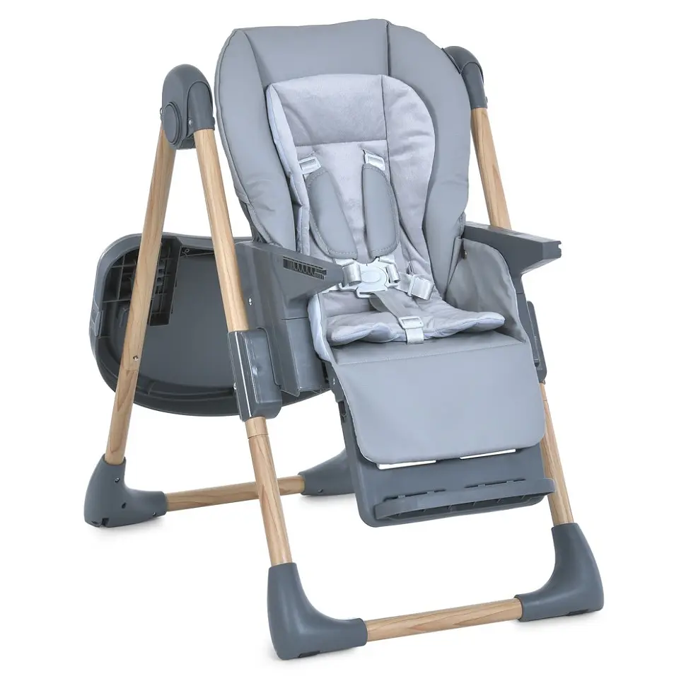 Стульчик для кормления El Camino CRAFT ME 1115-W Gray, до 15 кг - фото 8