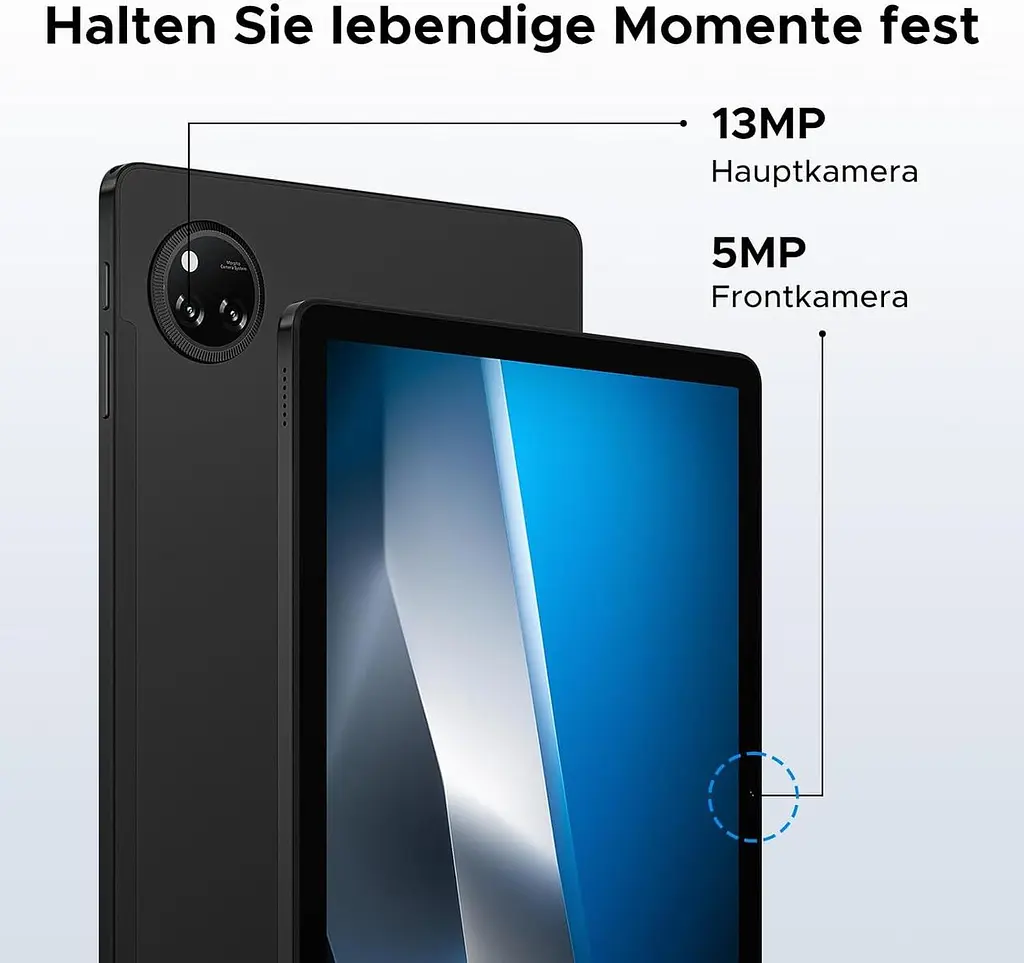 Планшет DOOGEE Tab A9+ 11" Android 16, 20 ГБ RAM, 64 ГБ пам'яті - фото 2