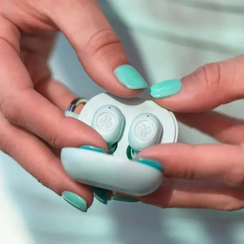 Навушники Jlab JBuds Mini Mint Green (IEUEBJBMINIRMNT124) - фото 7