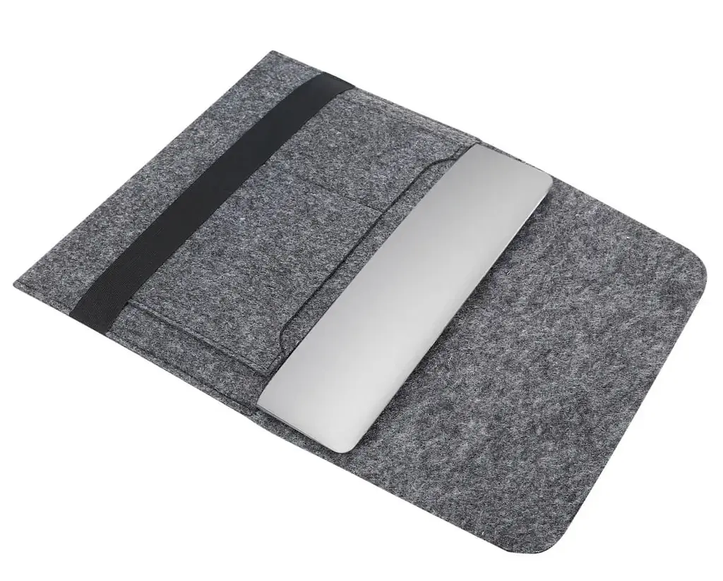 Чохол Gmakin Apple MacBook Air/Pro 13" GM14-13 Felt Case Black [73587] - фото 4