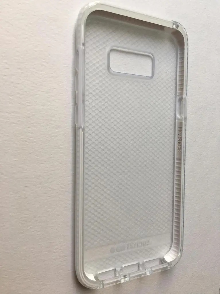 Чохол Tech21 Evo Check протиударний Samsung Galaxy S8 Plus White + Прозорий - фото 7