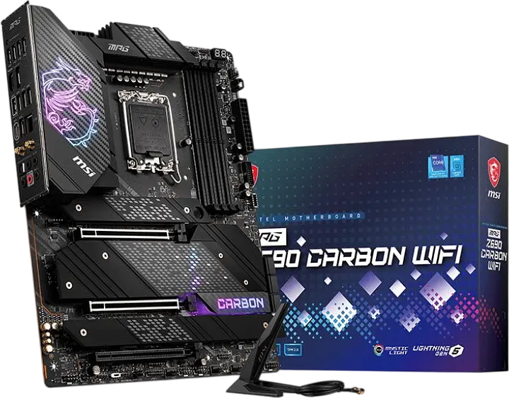 Материнська плата MSI Z690 MPG Carbon Wi-Fi LGA 1700 (MPG Z690 CARBON WIFI) Б/В - фото 4