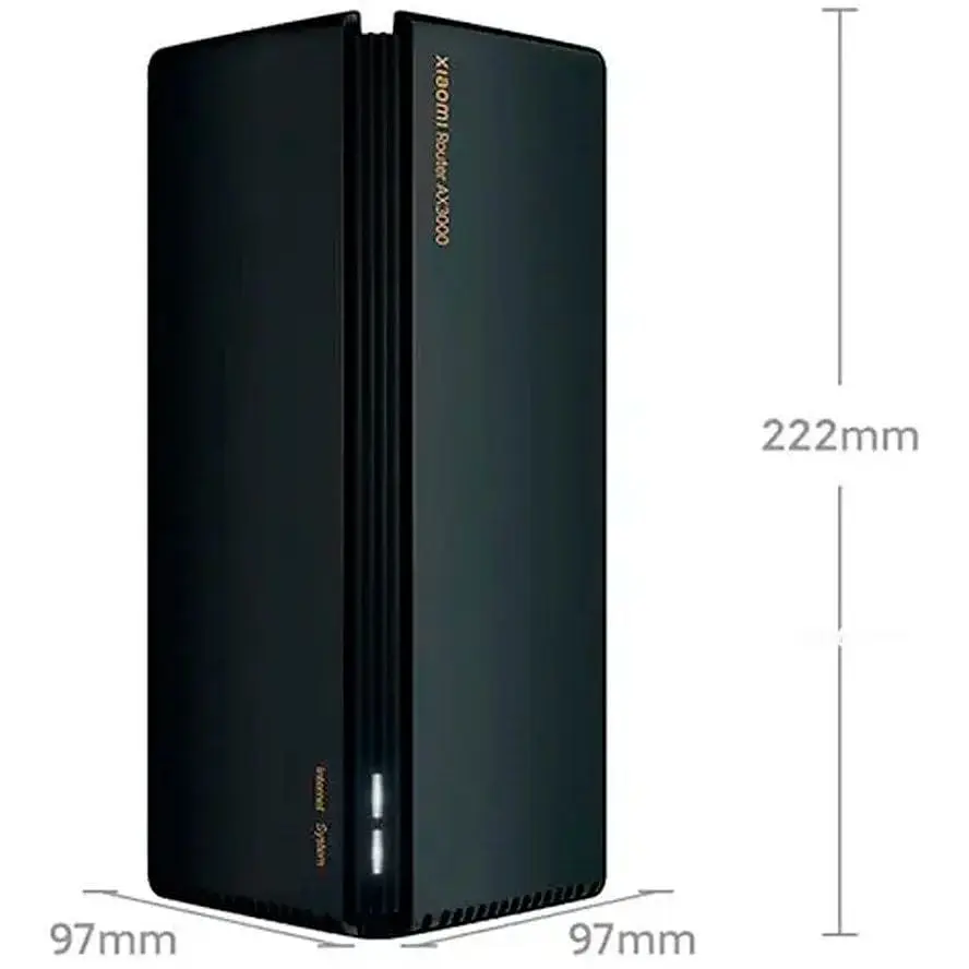 Маршрутизатор Xiaomi Mesh System AX3000 WIFI 6 до 2976 Мбит/с 2.4 ГГц/5 ГГц 256 мб Черный - фото 6
