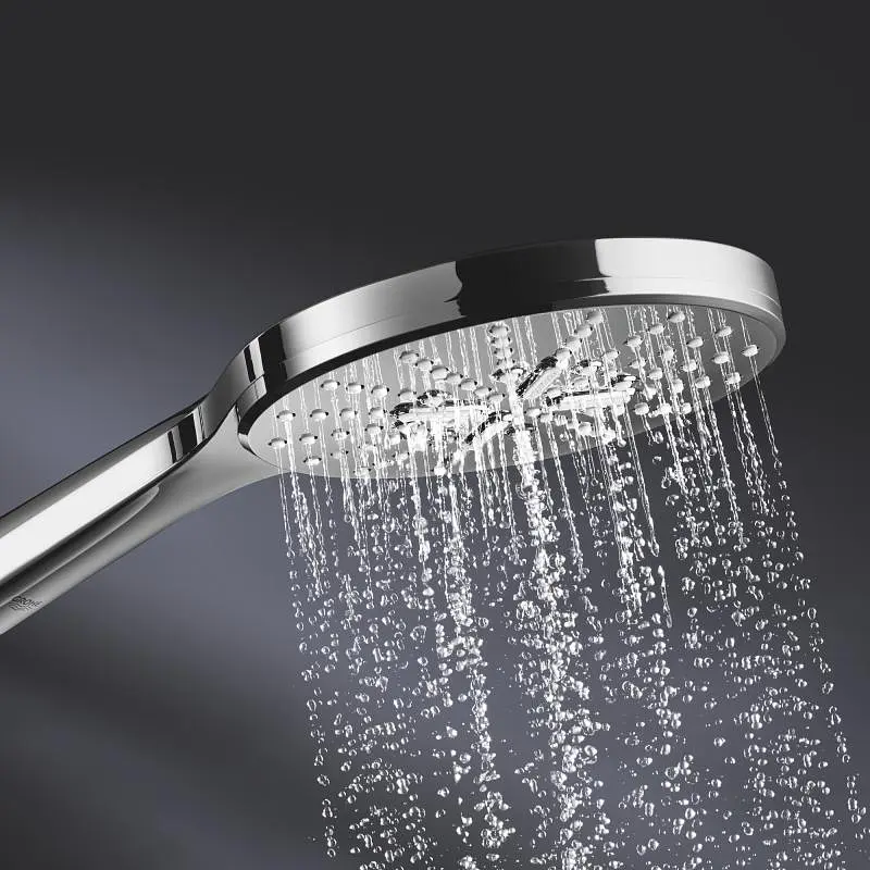 Ручний душ 3 режими струменя Grohe Rainshower Smartactive 150 26553000, Хром - фото 5