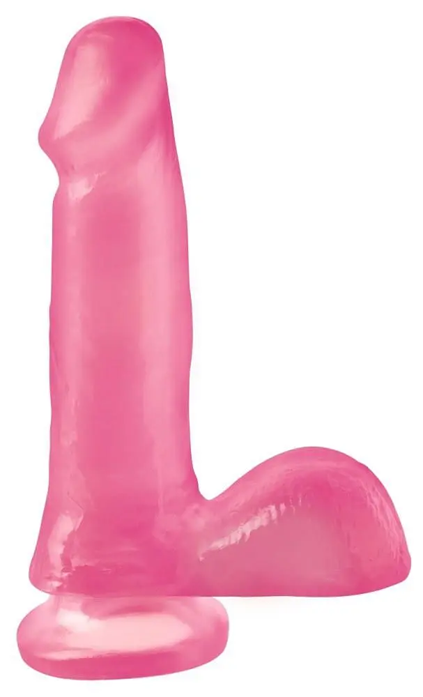 Фалоімітатор Basix Rubber Works Dong Suction Cup, 15.2 см (рожевий)