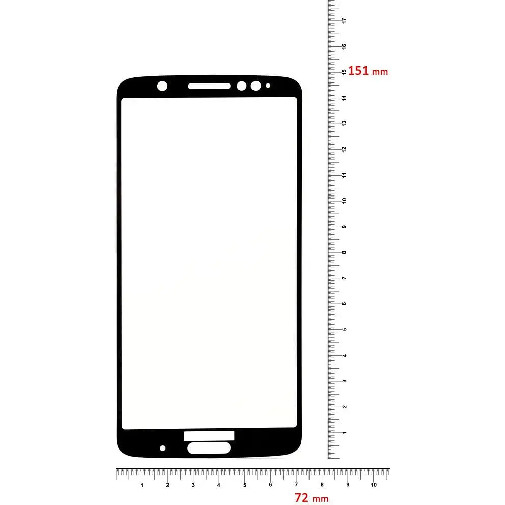 Защитное стекло BeCover для Motorola Moto G6 Plus XT1926-3 Black (703673) - фото 3
