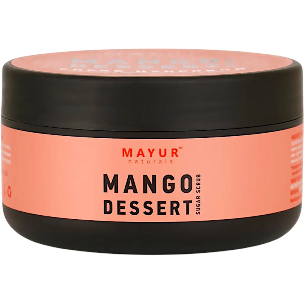 Скраб для тіла Mayur Mango Dessert цукровий натуральний 250 мл - фото 3