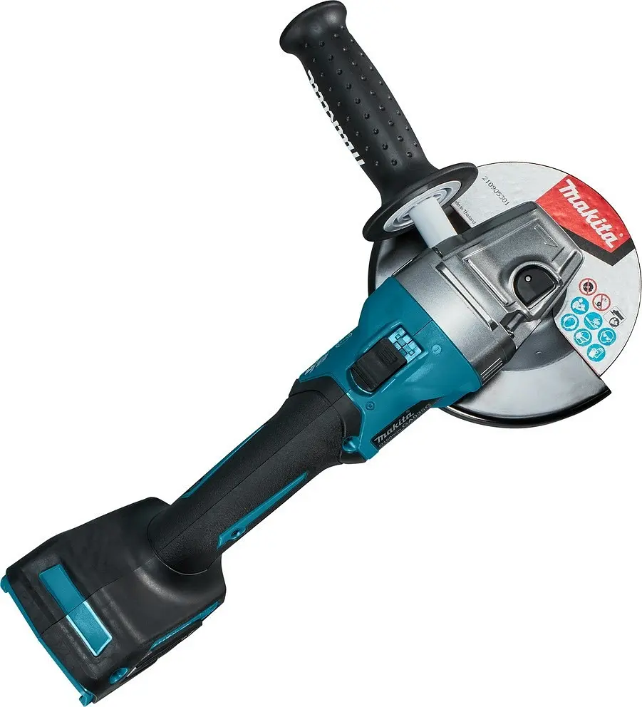 Шліфмашина кутова акумуляторна Makita GA035GZ (150 мм, 8500 об/хв, BL, XGT, без акумуляторів та зарядного пристрою) - фото 6